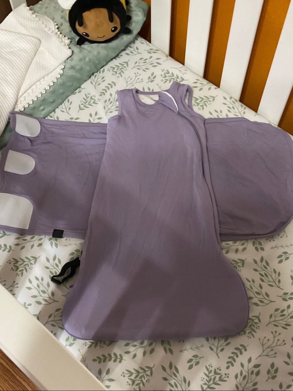 Kyte BABY Lavender Convertible Sleep Sack Swaddle